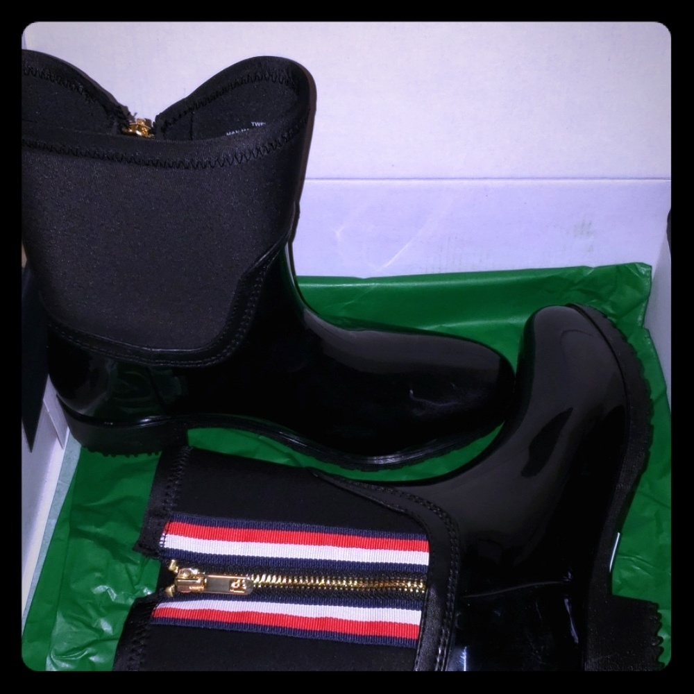 2/$45! Tommy Hilfiger rain boots